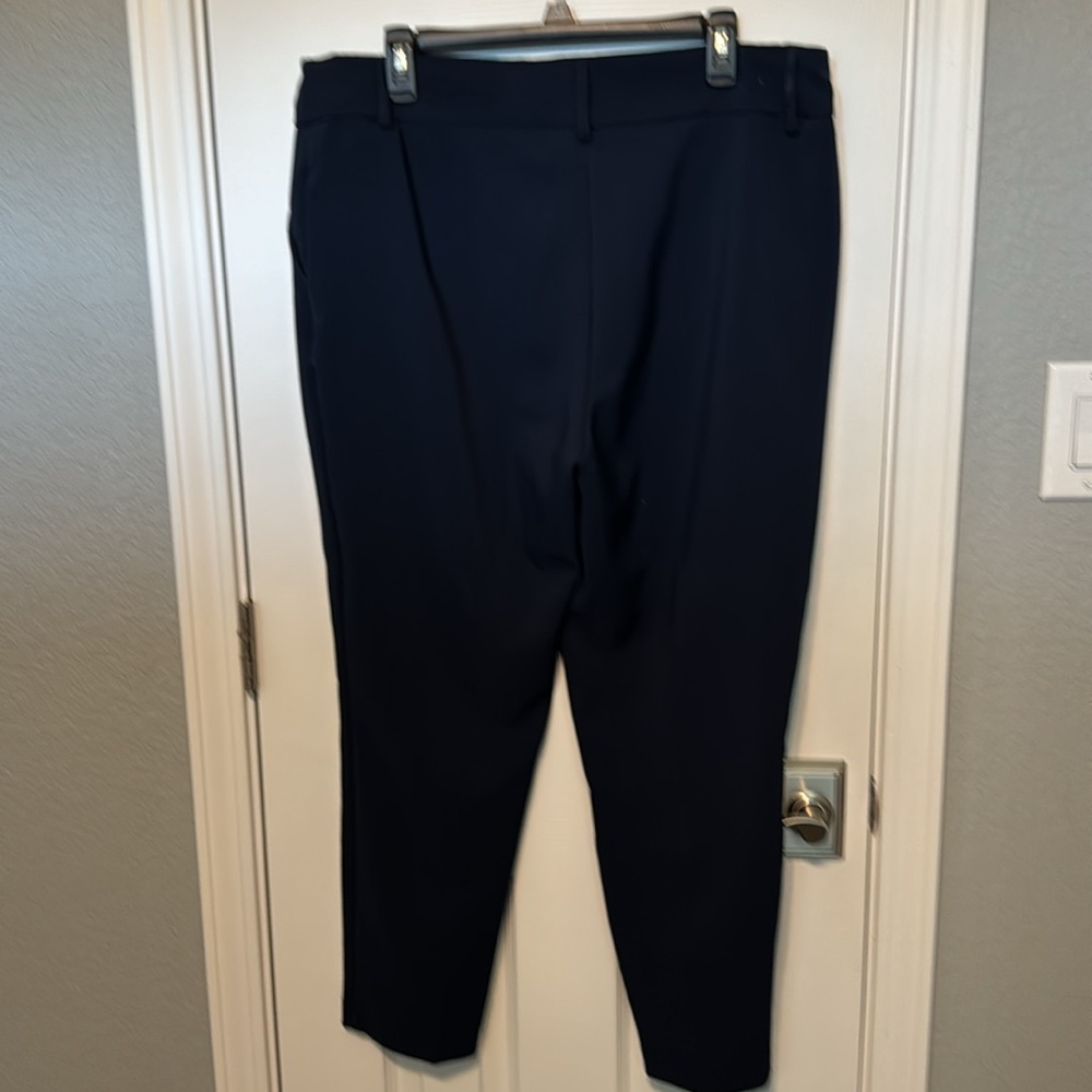 C by One navy pull on dress pants - Picture 2 of 3
